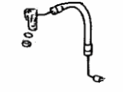 Toyota 49161-60011 Hose,  Suspension Control Pressure,  NO.1