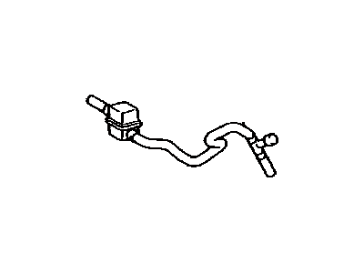 Toyota 77754-60300 Hose,  Charcoal Canister Outlet,  NO.1