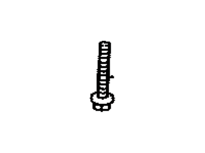 Toyota 90101-18010 Bolt, Hexagon