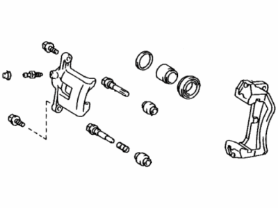 Toyota 47730-60100 Cylinder Assy,  Rear Disc Brake,  RH