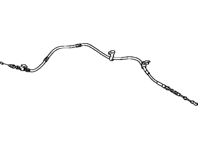 Toyota 46410-60711 Rear Cable