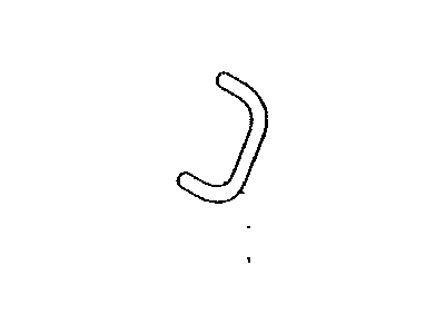 Toyota 16296-50030 Hose, Water By-Pass