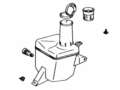Toyota Corolla Washer Reservoir - 85331-12530