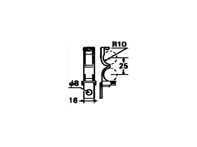 Toyota 82711-1A210 Clamp, Wiring Harness