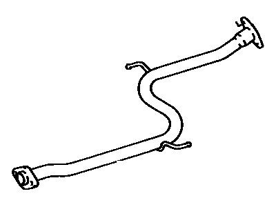 Toyota 17420-16010 Center Pipe