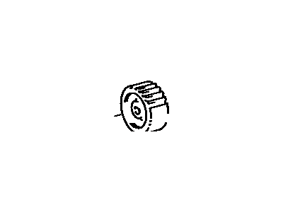 Toyota 13524-11020 Pulley,  Oil Pump Drive Shaft