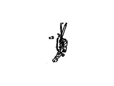1987 Toyota Corolla Door Lock Actuator - 69320-12150