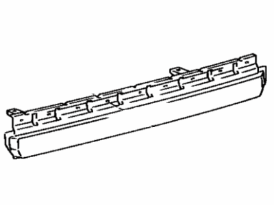 Toyota 52023-12080 Reinforcement Sub-Assembly, Rear Bumper