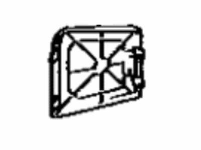 Toyota 64746-12060-04 Cover, Rear Combination Lamp Service, Driver Side