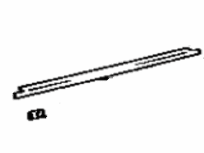 Toyota 75720-12380 Belt Weatherstrip