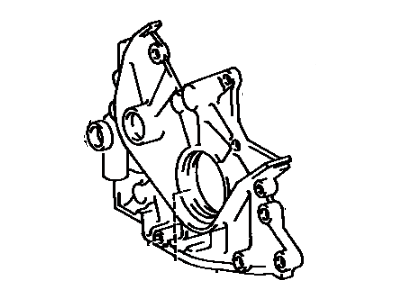 Toyota 15101-64011 Body Sub-Assembly, Oil Pump