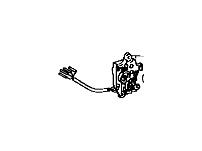 Toyota Tercel Dimmer Switch - 84140-19245
