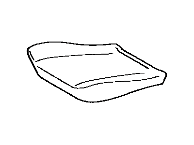 Toyota 71071-1E190-03 Cover, Front Seat Cushion, Passenger Side(For Separate Type)