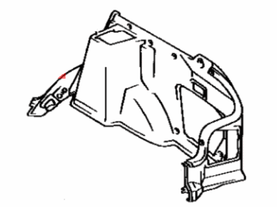 Toyota 64730-12180-02 Rear Quarter Trim