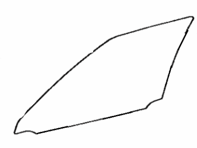 Toyota 68112-12500 Glass
