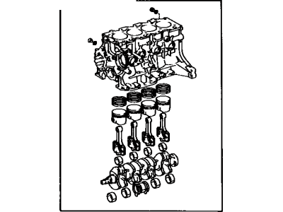 Toyota 11400-16030 Short Block