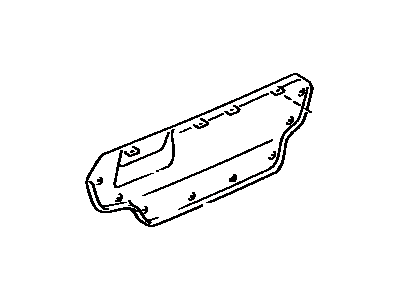 Toyota 67751-12030-02 Trim Panel