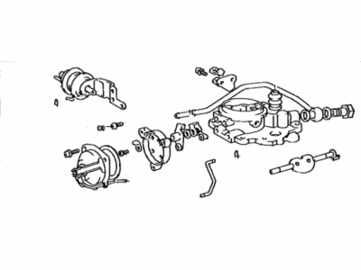 Toyota 21112-16210 Choke Pull-Off
