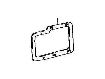 Toyota 81554-14510 Mount Gasket
