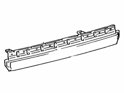 Toyota 52023-12070 Reinforcement Sub-Assembly, Rear Bumper