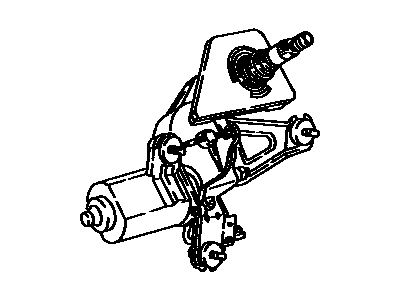 Toyota Corolla Wiper Motor - 85110-12400