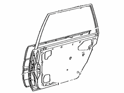 Toyota 67003-12300 Door Shell