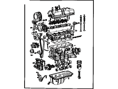 Toyota 19000-16260 Engine