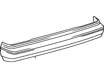 1984 Toyota Corolla Bumper - 52159-12170