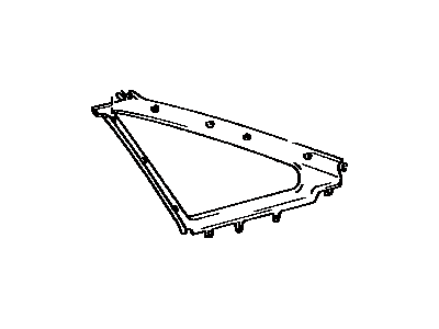 Toyota 62472-16120-A0 Roof Molding