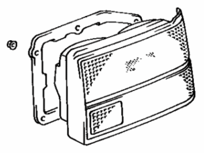 1987 Toyota Corolla Back Up Light - 81505-19735