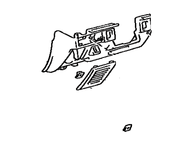 Toyota 55433-12021-03 Finish Panel