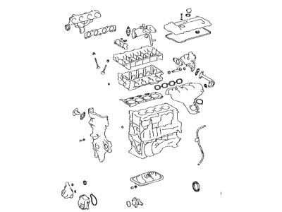 Toyota 04111-37310 Gasket Kit, Engine Overhaul, Passenger Side