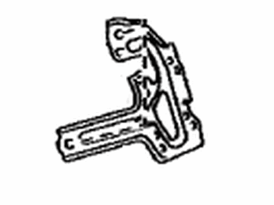 86212-47110 Toyota Bracket, Radio Illustration 1 of 1