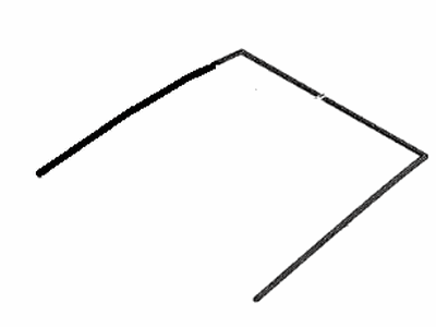 Toyota 75533-47060 Moulding,  Windshield,  Outside