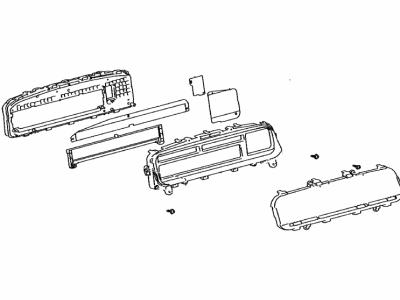Toyota 83841-47M61 Case, Combination Meter