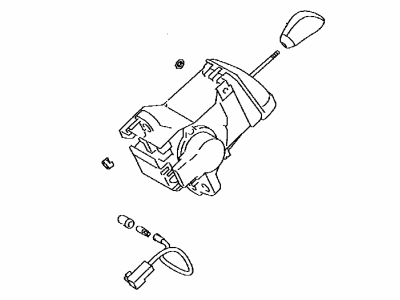 Toyota Automatic Transmission Shift Levers - 33550-47072