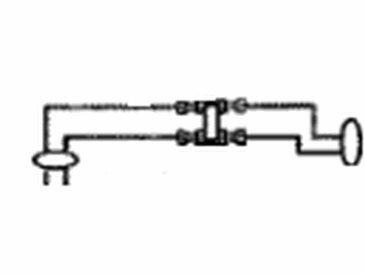Toyota 47318-75020 Tube,  Front Brake,  NO.8