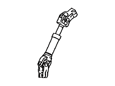 Toyota 45260-47080 Shaft Assy,  Steering Intermediate,  NO.2