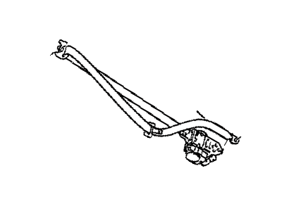 Toyota 73210-47310-B0 Belt Assy,  Front Seat Outer,  RH