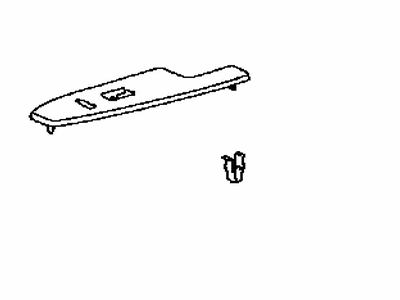 Toyota 74231-47270 Panel Assy,  Front Door Armrest Base,  RH
