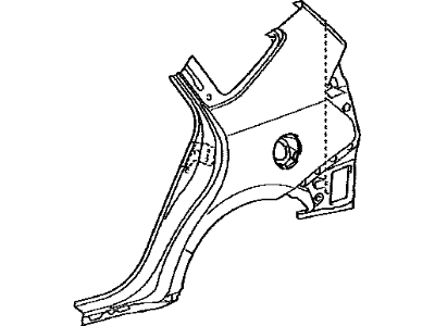 Toyota 61602-47130 Panel Sub-Assy,  Quarter,  LH