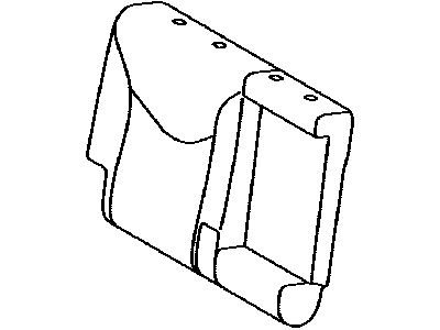 Toyota 79013-47070-G3 Cover Sub-Assy,  NO.1 Seat Back,  RH