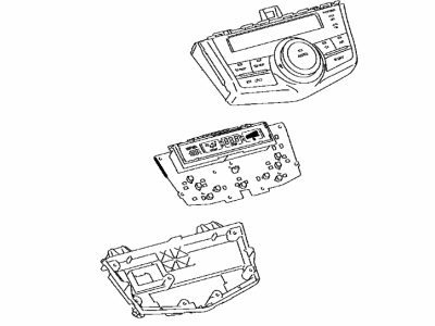 Toyota Prius V A/C Switch - 55900-47290