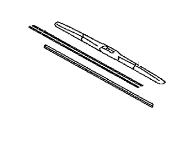 Toyota 85222-47151 Blade,  Front Wiper,  LH