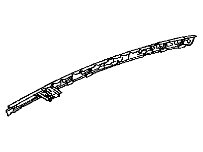 Toyota 61203-47020 Rail Sub-Assy,  Roof Side,  Inner RH