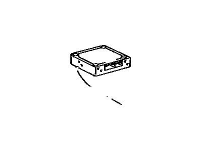 Toyota Paseo Engine Control Module - 89661-16181