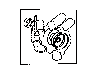 Toyota 04446-16040 Gasket Kit,  Power Steering Pump
