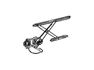 Toyota Paseo Window Regulator - 69810-16101