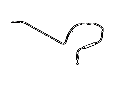 Toyota 64607-16320 Release Cable