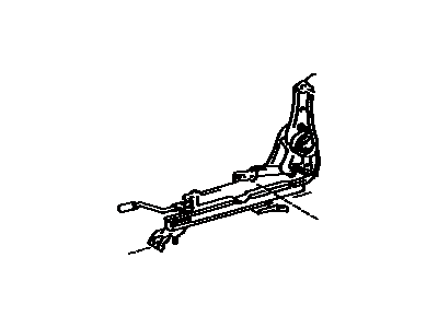 Toyota 72012-16170 Seat Adjuster